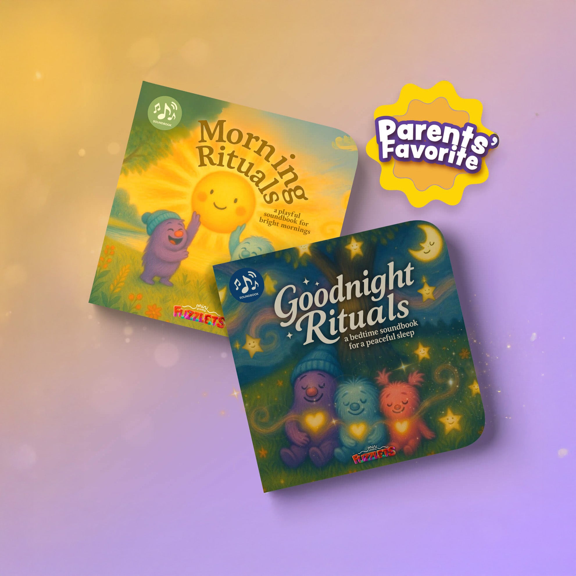 The Ritual Bundle - Morning and Bedtime Soundbooks for Kids Ages 2-7
